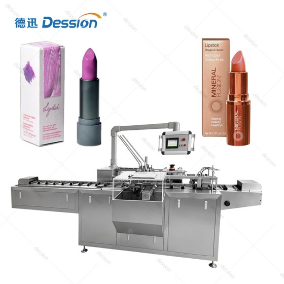 High-Precision Cosmetic Cartoning Machine for Lipsticks and Luxury Beauty Products